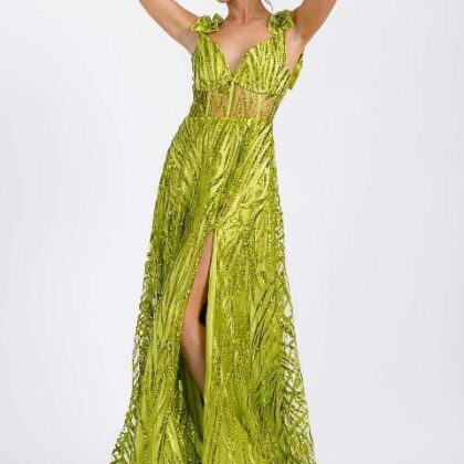 VESTIDO CON LENTEJUELAS