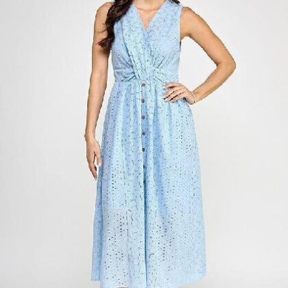 VESTIDO BORDADO, SIN MNG ´MILK & HONEY´