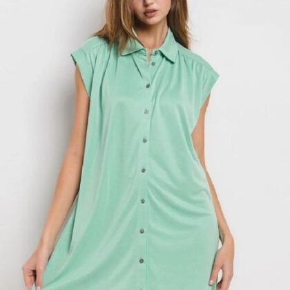 VESTIDO ABOTONADO HOLGADO L
