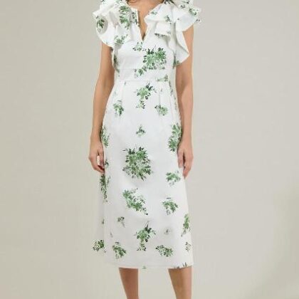 VESTIDO FLOREADO MNG RUMBERA