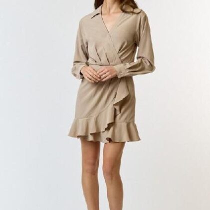 VESTIDO FALDA ASIMETRICA ´LALAVON´