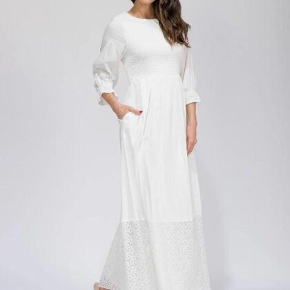 VESTIDO NCAJE DE FORES ´LEIA N CO´