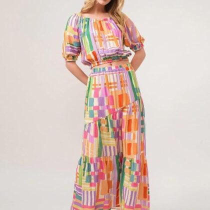 SET ESTAMPADO MULTICOLOR