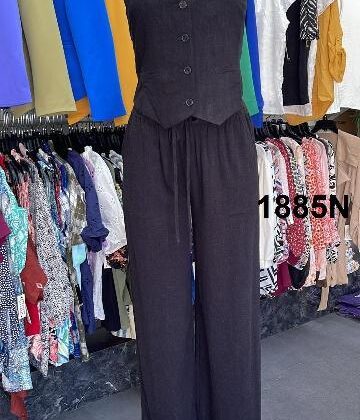 SET , BLUSA ABOTONADA