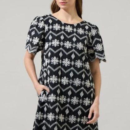 VESTIDO FLORES BORDADAS ´SUGARLIPS´
