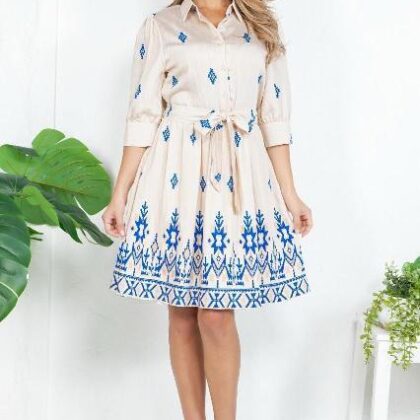 VESTIDO ESTAMPADO PAISLEY ´FASHION SPACE´