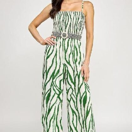 PALAZZO RAYADO DE TIRANTE ´MILK & HONEY´