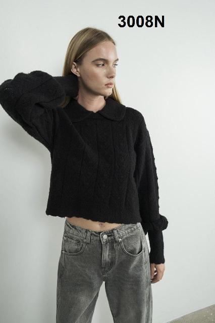 SUETER DE PUNTO CON CUELLO ´AARON & AMBER´