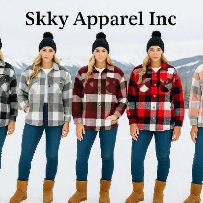 CHAQUETA LANA CUADROS FIUSHA