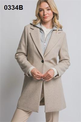 GABARDINA CAPUCHA GRIS