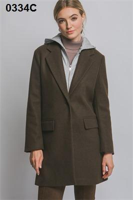 GABARDINA CAPUCHA GRIS