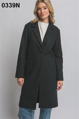 GABARDINA LARGA UN BOTON