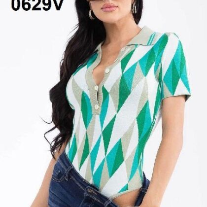 PANTIBLUSA CON ROMBOS