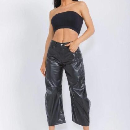 PANTALON DE VINIPIEL, CORTO