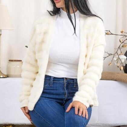 SUETER HUESO RAYAS CON PELUCHE, ABIERTO