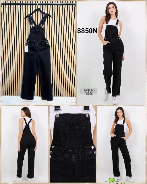 OVEROL DE MEZCLILLA BOLSA EN PECHO