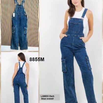 OVEROL MARINO CARGO, BOLSA EN PECHO L