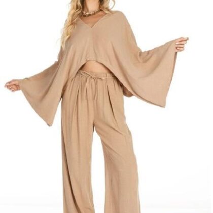 SET DE MANTA, BLUSA TIPO CAPA