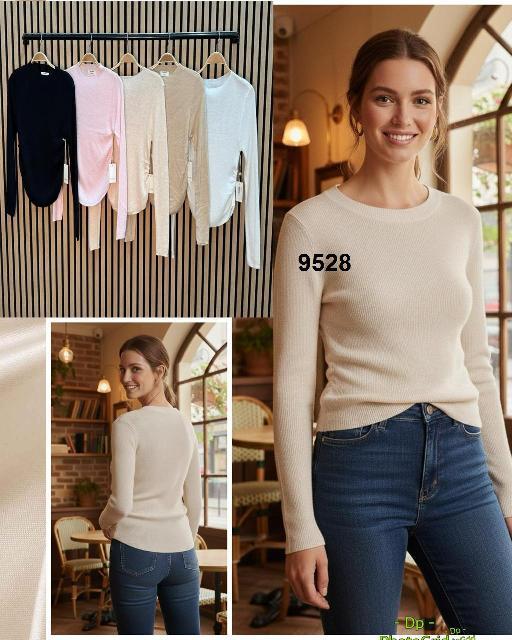 BLUSA BEIGE CUELLO 3/4 CINTURA PLIZADA S/