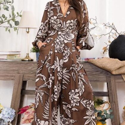 PALAZZO FLORAL BEIGE MNG DESCUBIERTA