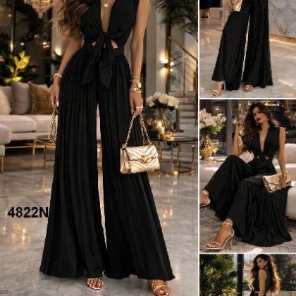 PALAZZO TABLEADO, PECHO AJUSTABLE