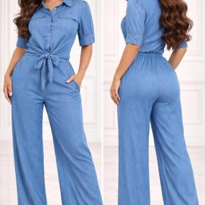 SET NUDO EN CINTURA, BOLSAS EN PECHO