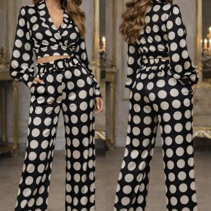SET BOLEADO, BLUSA ENVOLVENTE